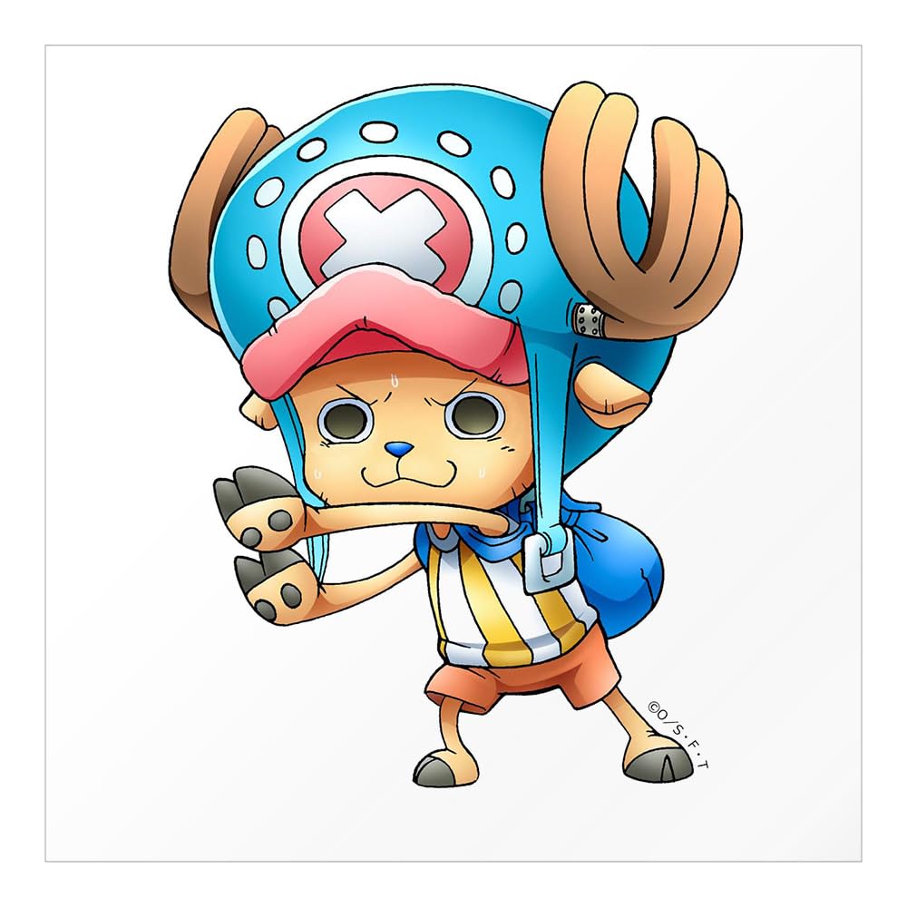 

ONE PIECE Official Chopper Wall Mini Made in x Sticker, Sticker, Japan, 11.5cm 11.5cm (op-sc12 Hidden)