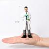 People Miniature Figures Blue collar White collar Firefighter Police Doctor Soldier Fireman Chef Teacher Action Figure Kids toys