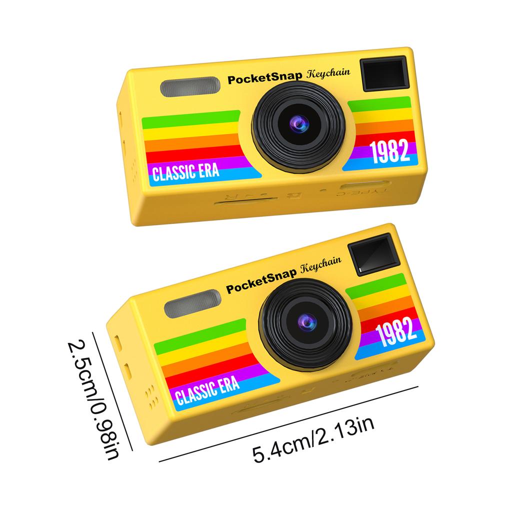 New Retro Digital Mini Camera Campus Student Thumb Camera With High-definition Video Recording And Portable Photography Gift