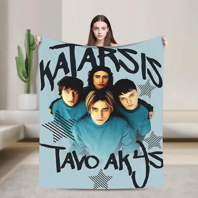 Katarsis Tavo Akys Eurovisions 2025 Blanket Quality Soft Throw Blanket Winter Decorative Outdoor Print Bedspread