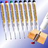 Long-Head Oily Marker for Woodworking and Logistics