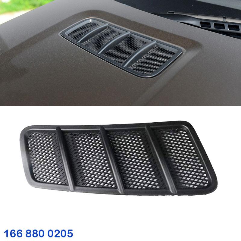 For Mercedes-Benz W166 ML GL Class GL350 GL450 2012-2015 Car Hood Air Vent Grille Cover Auto Accessories 1668800105 1668800205