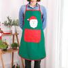 green santa apron