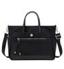 CC-MAX Women's Nylon Tote Bag, 2-Way Shoulder Bag, Fits 14-inch and 15.6-inch Laptops, A4 Size, Suitable for Formal, Casual, Business, and Commuting,