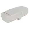Car Sun Visor Glasses Case Holder Kit with Tickets Clips Storage Sunglasses Organizer UniversalBeige