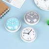 Mini Saugfuß Wanduhr Badezimmer Beschlagsfrei Wasserdicht Küche Toilette Quarz-Uhr