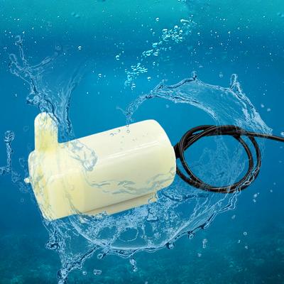 Mini Bomba de Água DC 3V 5V com Tubo Flexível Mini Bomba de Água Sem Escovas Silenciosa USB para Aquário Fonte Aquário Jardim