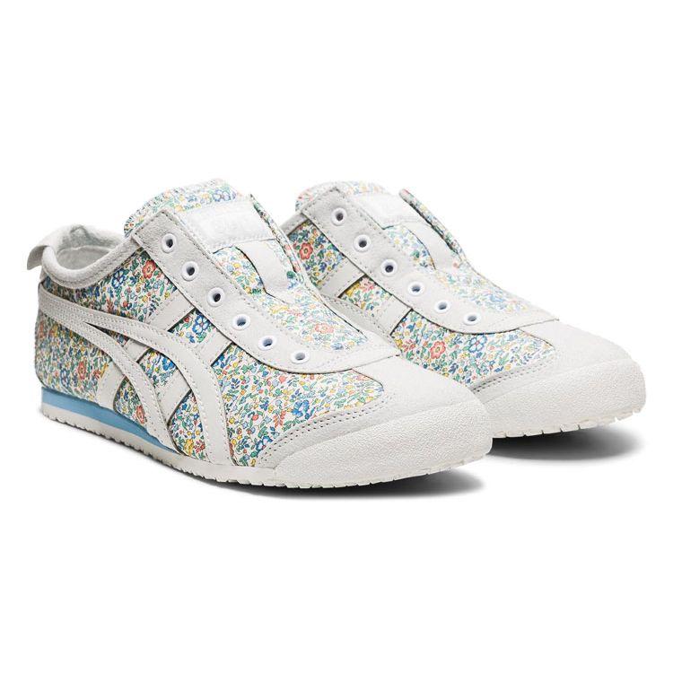 Onitsuka Tiger Mexico 66 Fabric Sports Casual Slip Resistant Durable Lightweight Low Top Lifestyle Shoes Women sneaker White 1182A513-400