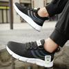 Mode Herren Trendige Sport Outdoor Atmungsaktiv Plateau Weiche Sohle Tennis Leicht Schnürschuhe Laufen Vielseitig Bequem Lässige Sneaker Schuhe