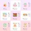 50 PCS Teacher's Day English Stickers - Appreciation Decals for Notebooks, Bottles, Gifts