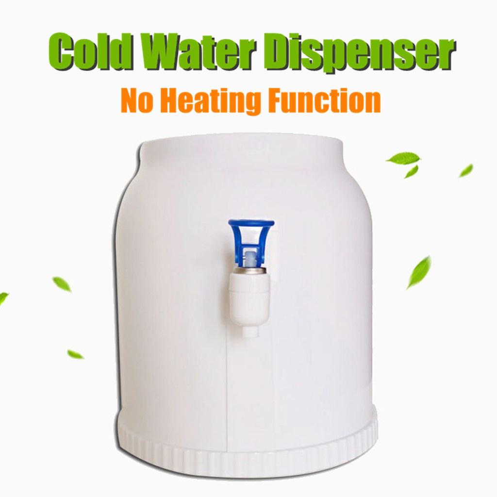 Press Water Pumping Desktop Cold Water Dispenser Gallon Drinking Bottle Portable Countertop Cooler Drinking Faucet Tool