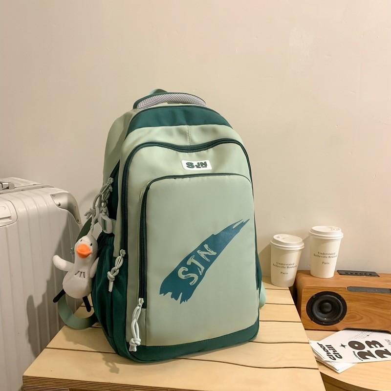 Schoolbag Minimalist Style Large Capacity Computer Bag Outdoor Backpack Travel