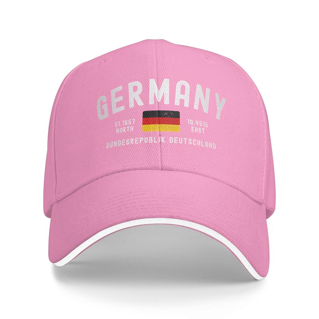 Deutschland Flag of German Baseball Cap  Classic Trucker Hat Summer UnisexTeens Tennis Skate Snapback Cap