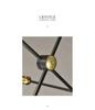 Nordic Retro Chandelier for Living Room, Villa, Loft, or Hotel