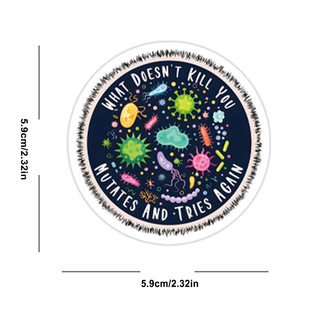 

Милые наклейки по биологии, набор наклеек по биологии, 110 шт., декор для скейтборда и велосипеда, водонепроницаемые наклейки для бутылок с водой и ноутбуков.