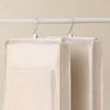 1pc Bed Sheet Storage Bag Blanket Cover Storage Mesh Bags Plush Pillow Cover Organizer Bag Wardrobe Hanging Storage Bags