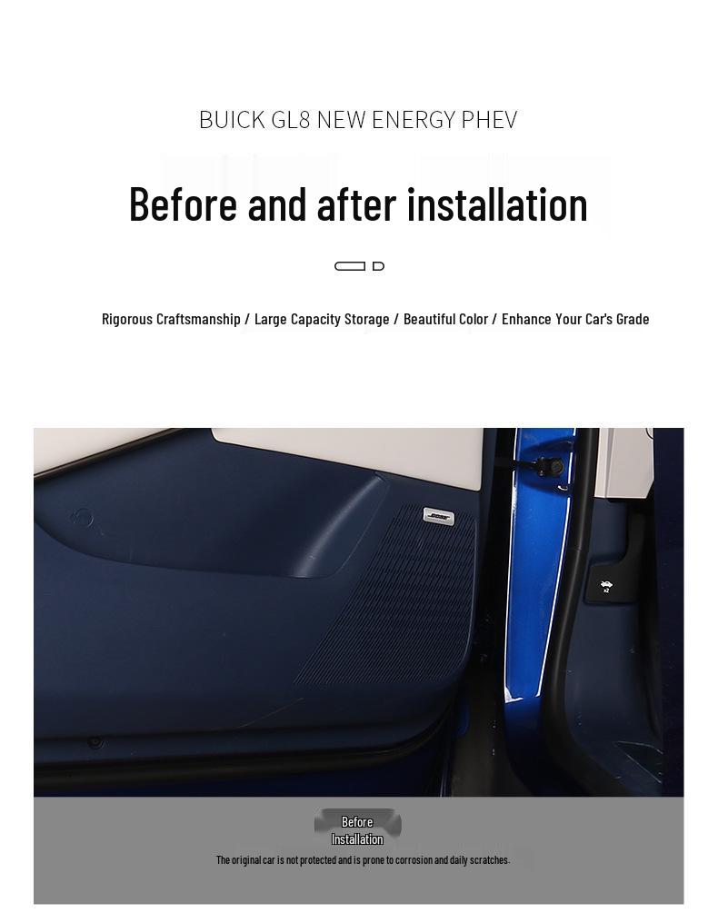 Buick GL8 PHEV / Lu Zun ES Speaker Cover Car Door Interior Upgrade (24/25 Model)