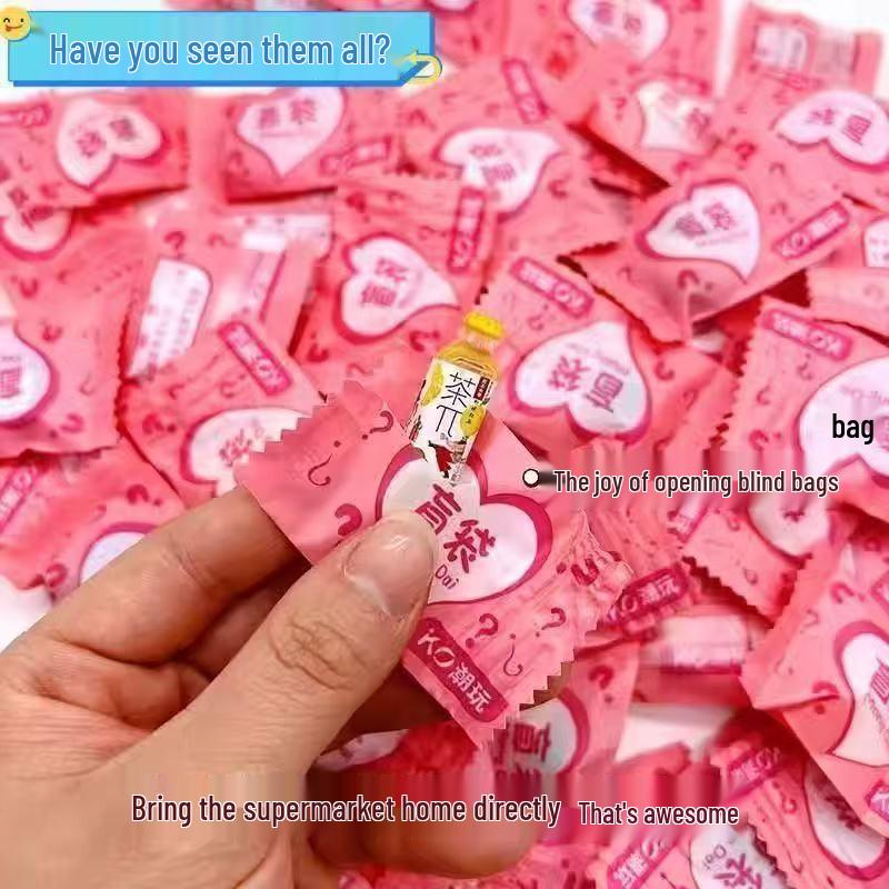 Miniature Food Play Blind Bag: Mini Snack Resin Ornaments