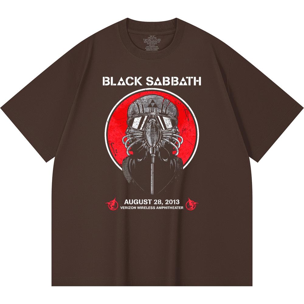 T-shirt Heavy Metal 230 g/m² 100% Bawełna Z Nadrukiem Zespołu Rockowego Popularnej Muzyki Unisex Ciężki Bawełniany T-shirt