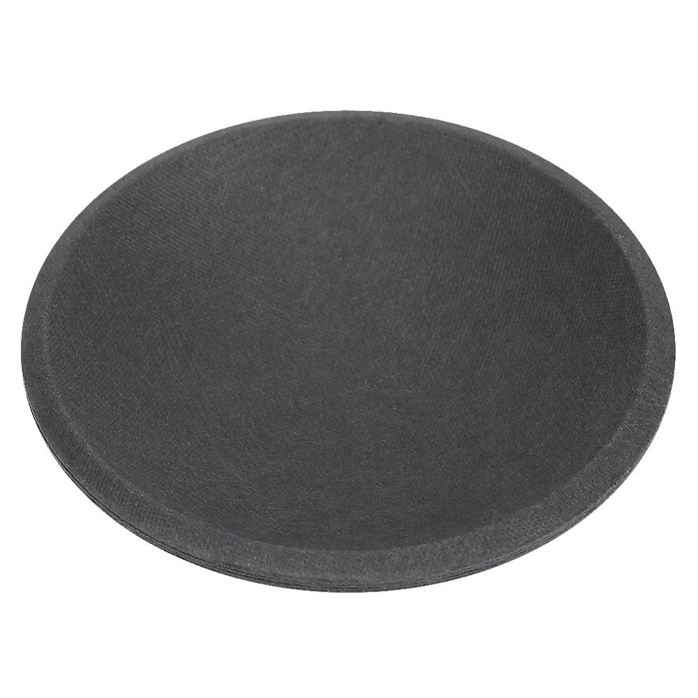 5PCS Black Paper Horn Protective Various Sizes Optional Speaker Dust Cap  Audio Equipment