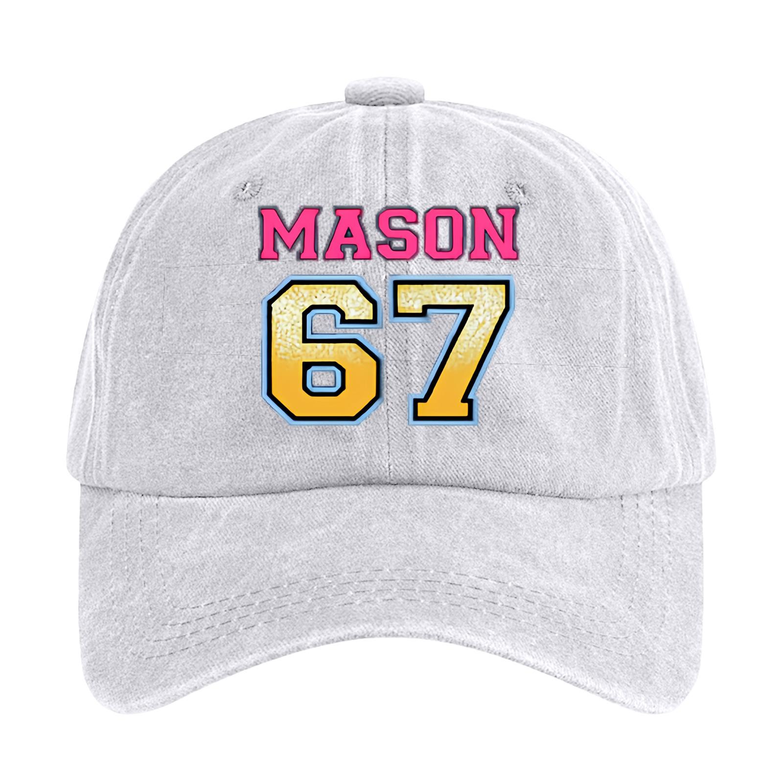 Six Seven Ice Cream Drip Sport 67 Fun Baseball Cap Sun Trucker Hat Male Outdoor Sport Snapback Cap