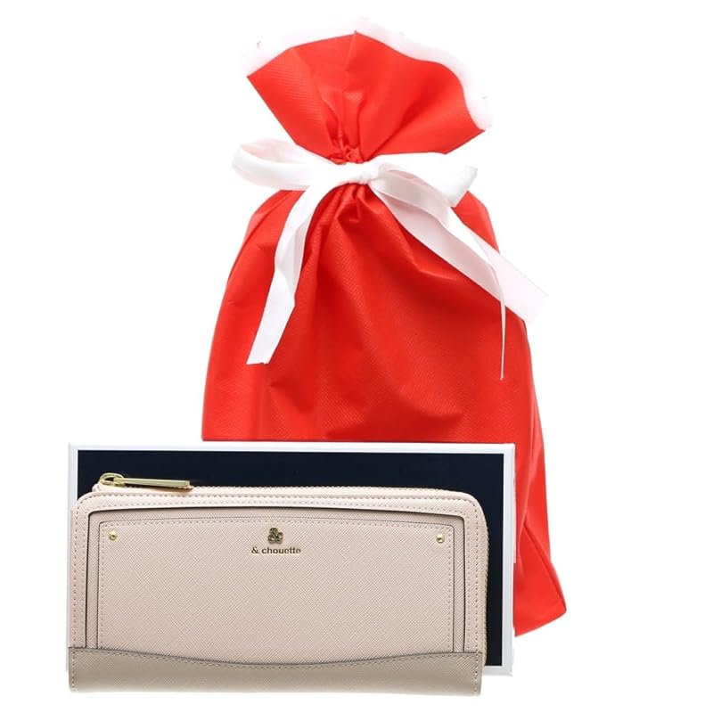 [ONLYOU] Andschouette Chouette L-Form runder Verschluss goldenes Logo lange Geldbörse Geldbörse Damen Erwachsene Mädchen süß modische Geschenkverpackung Samantha (Rosa)