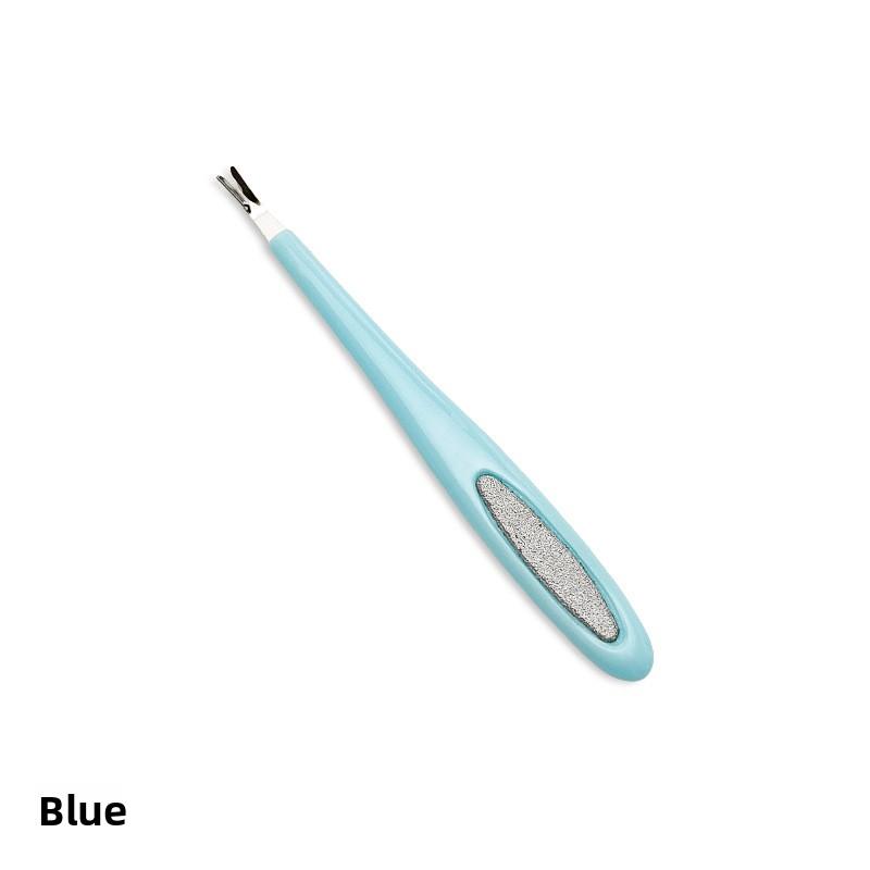 Nail Art Dead Skin Remover U-shaped trimming push fork exfoliating hand nail trimming 2-in-1 nail art tool