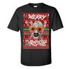 Art The Clown T Shirt Merry Christmas Terrifier Shirt S-XXXL