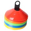 50 Pack Agility Soccer Cones Different Colored Cone Markers with Carry Bag and Holder for Sports Training Practice