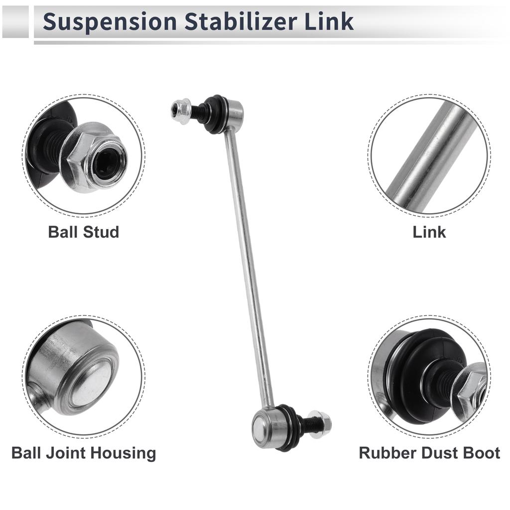 X Autohaux Front Stabilizer Bar Links No Bushing for PONTIAC VIBE 2003 - 2010 No.K80230
