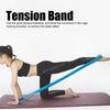 2.5m Elastic Tension Strap Stretch Strength Training Belt with Buckles for Women Girls