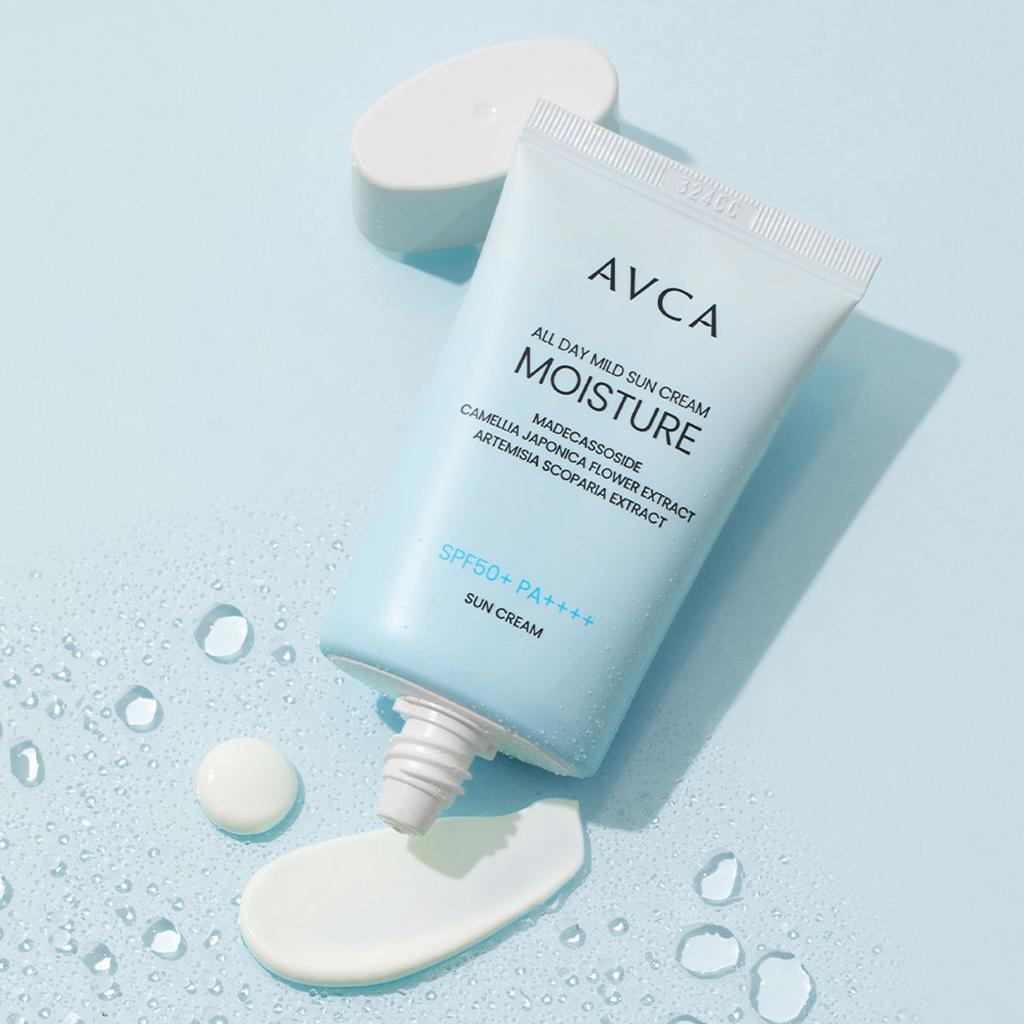 All Day Hypoallergenic Moisture Sun Cream SPF50+ PA++++ 35ml 2 Pieces