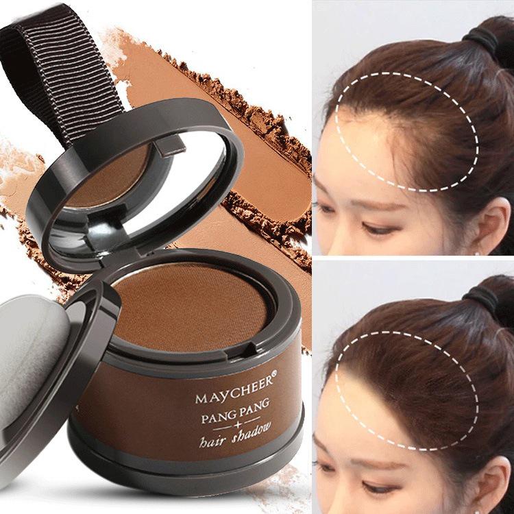 MAYCHEER Hairline Shadow: Hairline and Temple Contour Powder for Filling Forehead Edges.