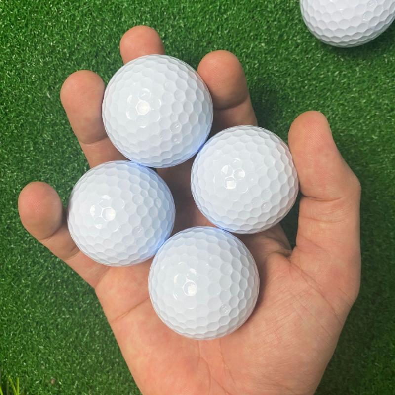 10/20 Pcs Golf Balls Driving Range Double-layer Match Ball Colored Durable Golf Training Practice Ball for Match Use