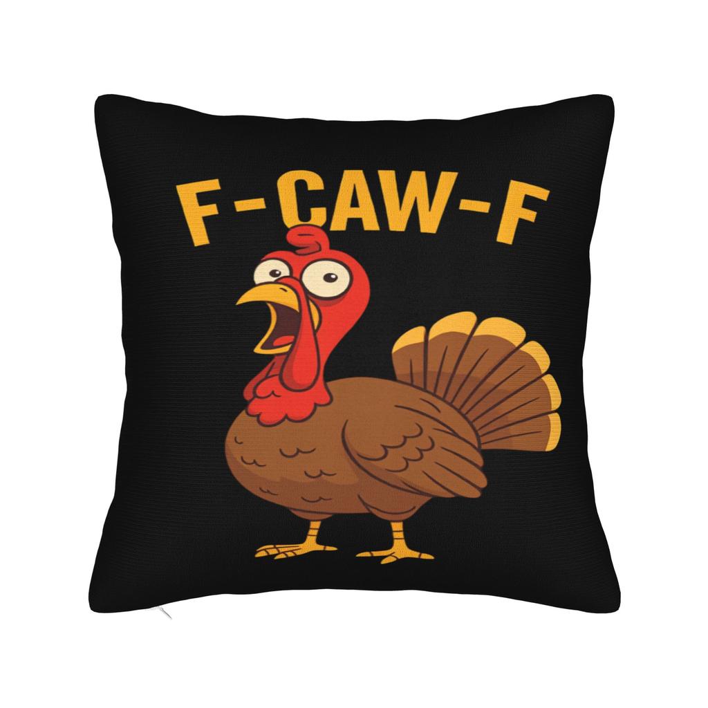 Chicken F-CAW-F  Pillowcases  Vintage Pillow Case For Sofa Car Home Decor Comfy Pillow Cover