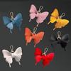 Trendy Matte Finish Butterfly Purse Charm Easy Installation Decorative Bag Enhancer Elegant Bag Pendant for Women