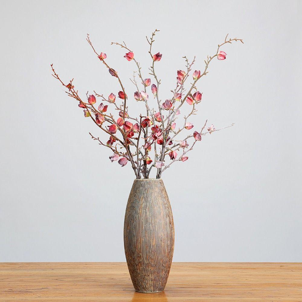 

Elegant Artificial Lantern Flower Winter Frost Lantern Fruit Silk Flower Scene Layout