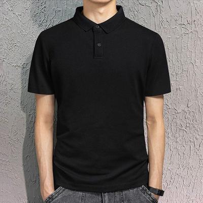 Heren Polo Shirt met Korte Mouwen, Koreaanse Stijl, met Kraag