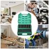10/20 Stück Antriebsschlüssel Stecknuss 10-24mm 8-32mm 1/2 Zoll Pneumatikschlüssel Kopf Innensechskant Hohe Härte für Heimgebrauch Autoreparatur