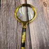 Best-selling 90mm Portable Newspaper and Book Reading High-definition Large Reading Handheld Antique-style Magnifying Glass