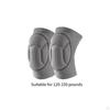 2 Pieces Knee Pads Anti Collision Non Slip Soft for Women Men Sleeve Sports Patella Support