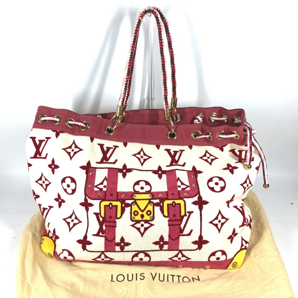 Louis Vuitton M92096/ Cruise Line Eponge Shoulder Bag Extra Large Beach Tote Bag