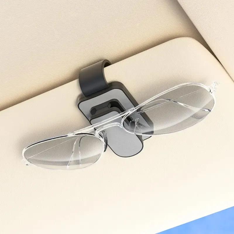 1pc Universal Car Sunshade Storage Clip Auto Sunglasses Decorative Holder Car Sun Visor Glasses Clip Car Interior Accessories