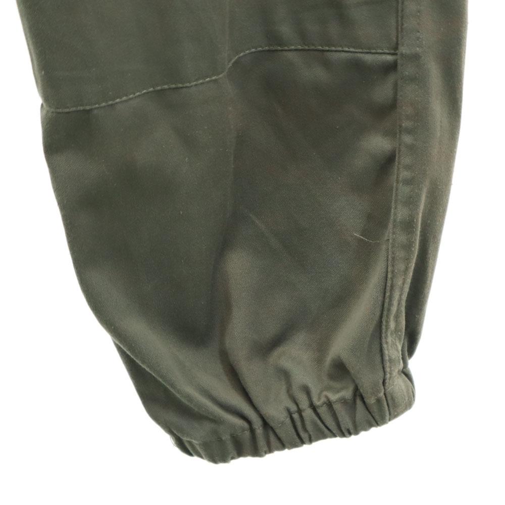 FRENCH ARMY 90s Old Cargo Pants 80 M Olive Military Men's Used