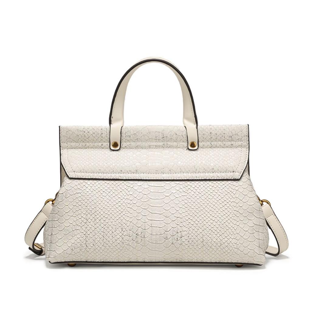 Women's Handbag Snake Skin Pattern Fashionable Commuting Bag Spring and Summer New Item High-end Texture Versatile Handbag