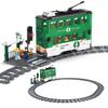 Popular Children's Educational Subway Train Model Building Blocks Toy Set