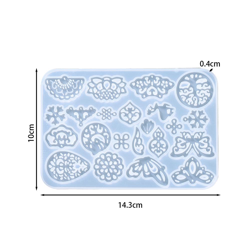 Butterfly Earrings Pendant Silicone Mold Leaf Epoxy Resin Casting Mould for DIY Epoxy Resin Pendant Chrams Jewelry Crafts