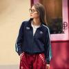 Kappa 1916 Series Spring And Autumn Long Sleeve Stand Collar Jacket Fashion Simple Versatile Retro Casual Sports Knit Zipper Cardigan K0E62WK01D-906