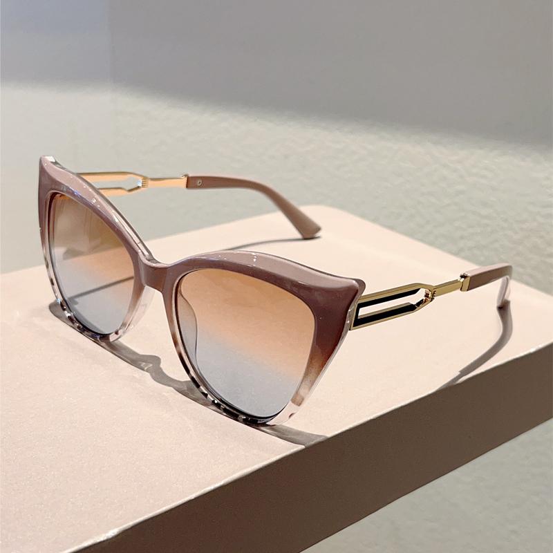 Cat Eye Sunglasses Women  New Fashion Vintage Multicolor Casual Sun Glasses Trendy Luxury Brand Design Decor Shades