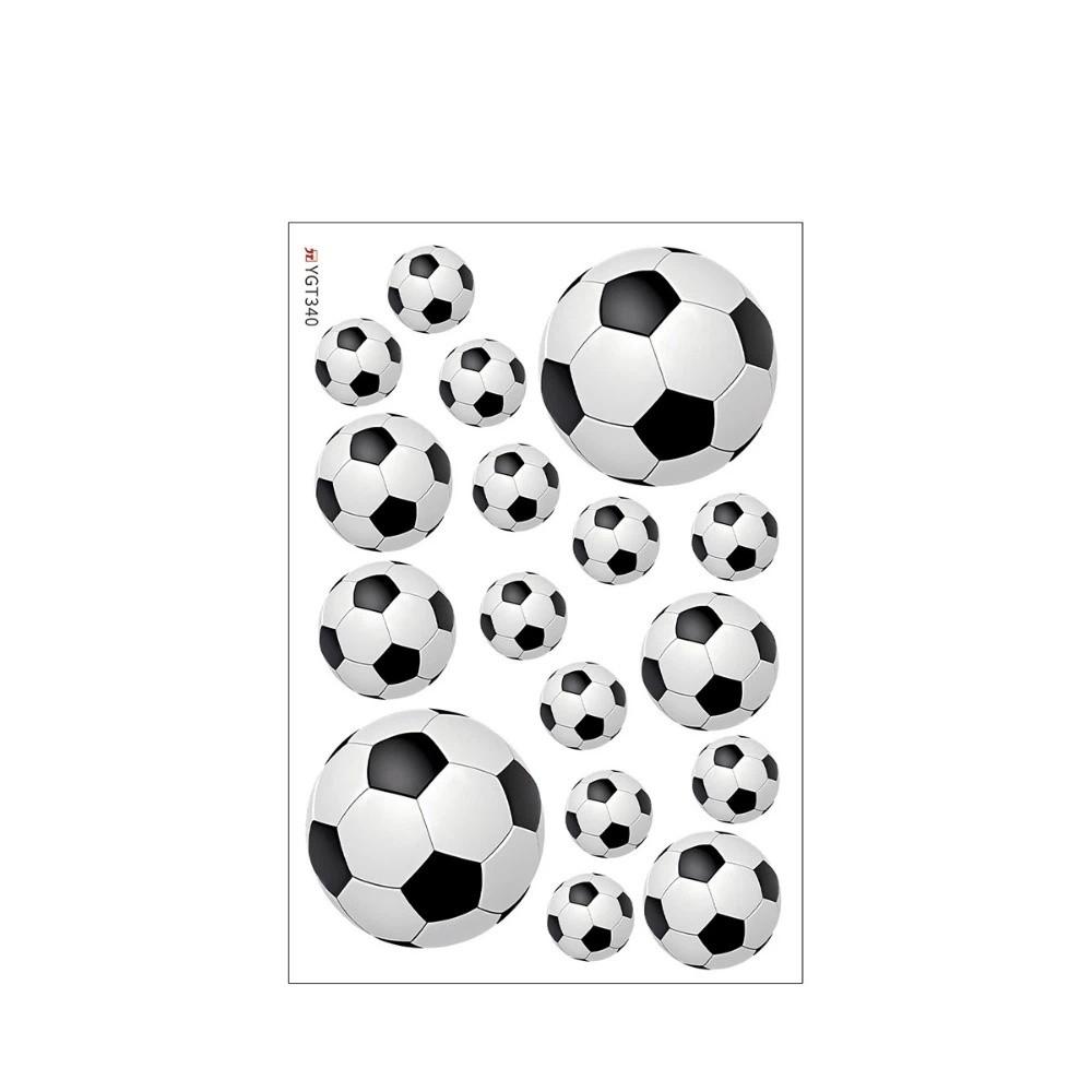 Glow in The Dark Glow in The Dark Football Decals  Birthday Party Supplies 1 Sheet